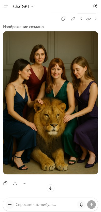 Генерация изображений в ChatGPT